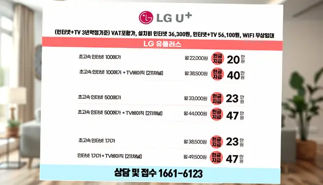 탄부면 인터넷 설치 상담 안내 이미지 2