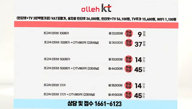 흥덕 인터넷 설치 상담 안내 이미지 6