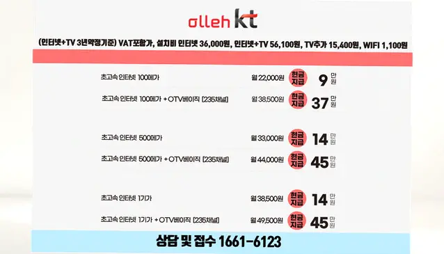 이곡동 인터넷 설치 상담 안내 이미지 5