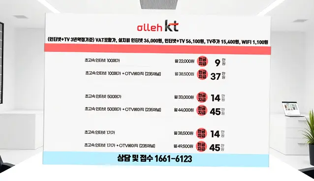 탄부면 인터넷 설치 상담 안내 이미지 10