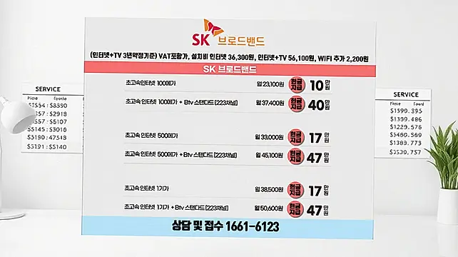 문백면 인터넷 설치 상담 안내 이미지 2